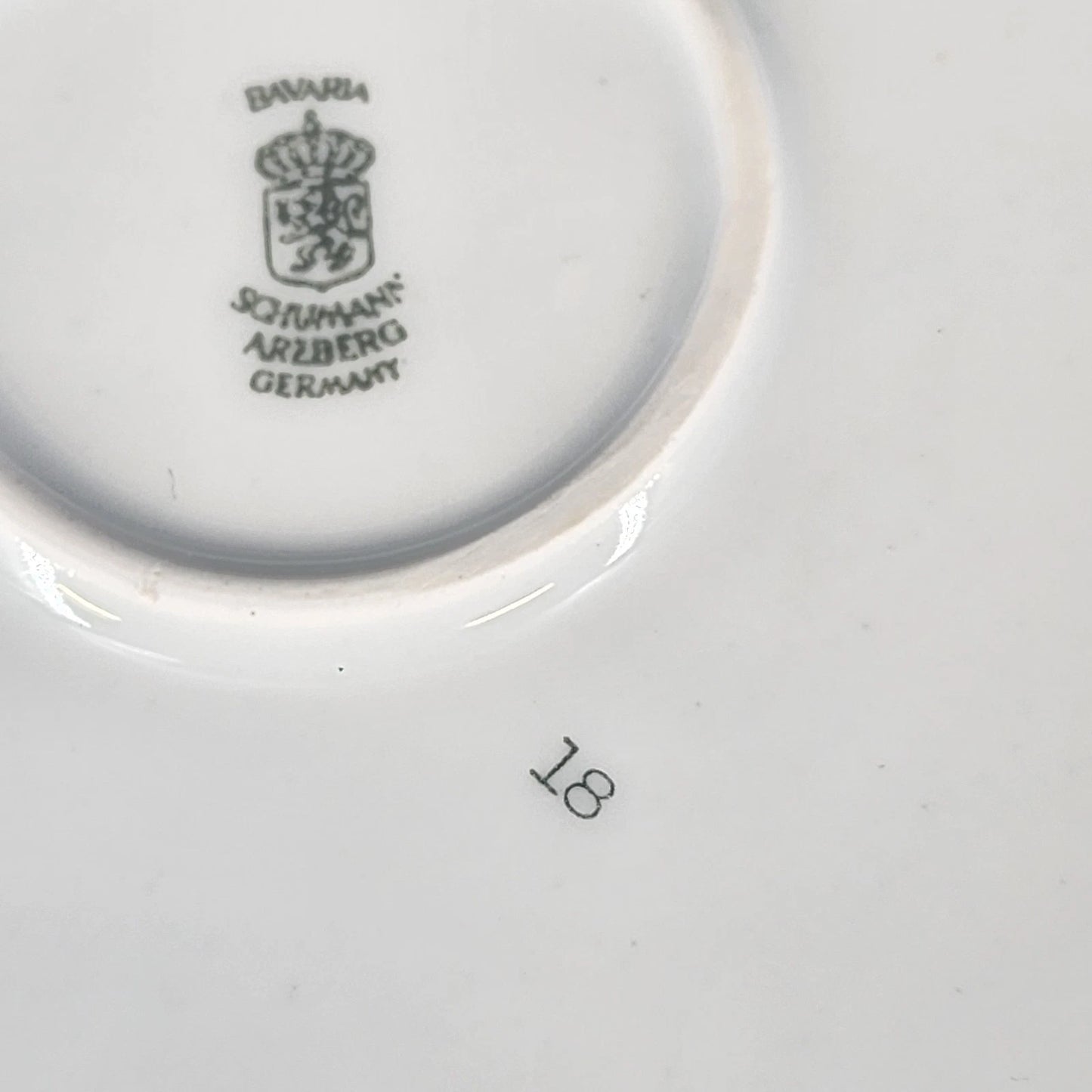 Schumann Arzberg Bavaria Fruit Platter 11.75 Gold Rim
