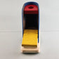 Original Playskool Blue Wooden Lacing Shoe Set Square Triangle Round Block Holes