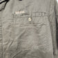 Columbia Sportswear Short Sleeve Shirt Large Dark Khaki Men's Utility Button Up