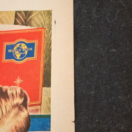 World Book Encyclopedia Completely New Gosh It's Got Everything 1948 Print Ad