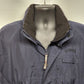 Field n Stream HydroProof Large Navy Polyester Rain Jacket w Hood Golf Fishing