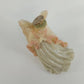 Praying Angel White Pink Resin Figurine Textured Halo 5" United Design Corp USA