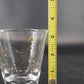 Vintage Libbey Granada Shot Glass Set Atomic Gold Starburst MCM