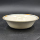 Nebraska Blue Round Vegetable Bowl 8" England Blue Rim Flower Accent J&G Meakin