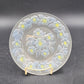Sovereign House Frosted Luncheon Plate Apple Blossom SVG1 8.375” Vintage Glass