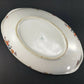 Covered Vegetable Oval Serving Dish Floral Porcelain H J Co Bavaria Antique
