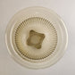 Federal Glass Golden Glow 3 Piece Mixing Nesting Bowls Ribbed Rolled Edge Yellow