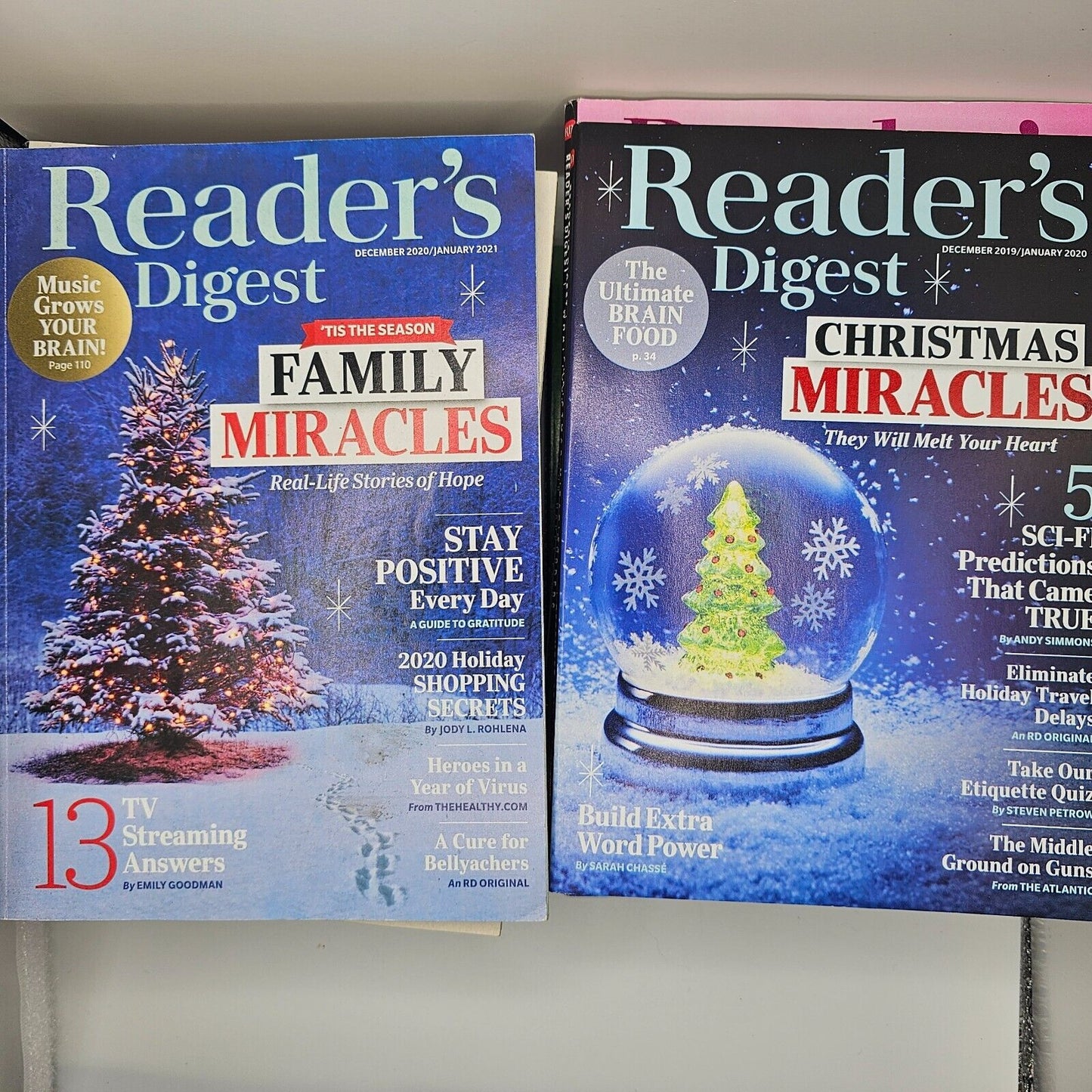 51 issues Reader’s Digest Magazines 2017 2018 2019 - 2022 Quick Read Publication