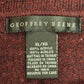 Geoffrey Beene XL Maroon Sweater Polo Shirt Men’s Long Sleeve Acrylic Collar