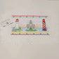 Set of 2 Heritage Lace Nautical Lighthouse Placemats 14"x20" White Polyester NWT