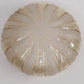 Amber Glass Ceiling Light Shade 12" Ribbed Pumpkin Flush Mount 9" Fitter Vintage