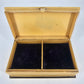 Vanity 2-Tier Jewelry Dresser Box Velvet Interior 1940's Jewelry Dresser Trinket