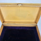 Vanity 2-Tier Jewelry Dresser Box Velvet Interior 1940's Jewelry Dresser Trinket