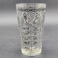 Irvinware Cocktail Mixer Shaker Glass w/ 1950s Drink Recipes USA Barware Vtg