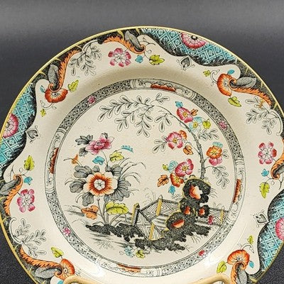 Ridgway Anglesey Bread & Butter Plate 6.75" Chinoiserie Imari Colors