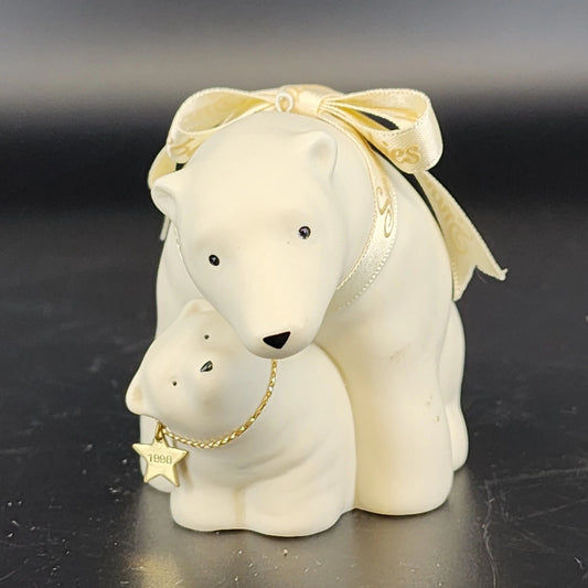Dept 56 Frosty Frolic Friends 1998 Snowbabies White Polar Bear Figurine Vintage