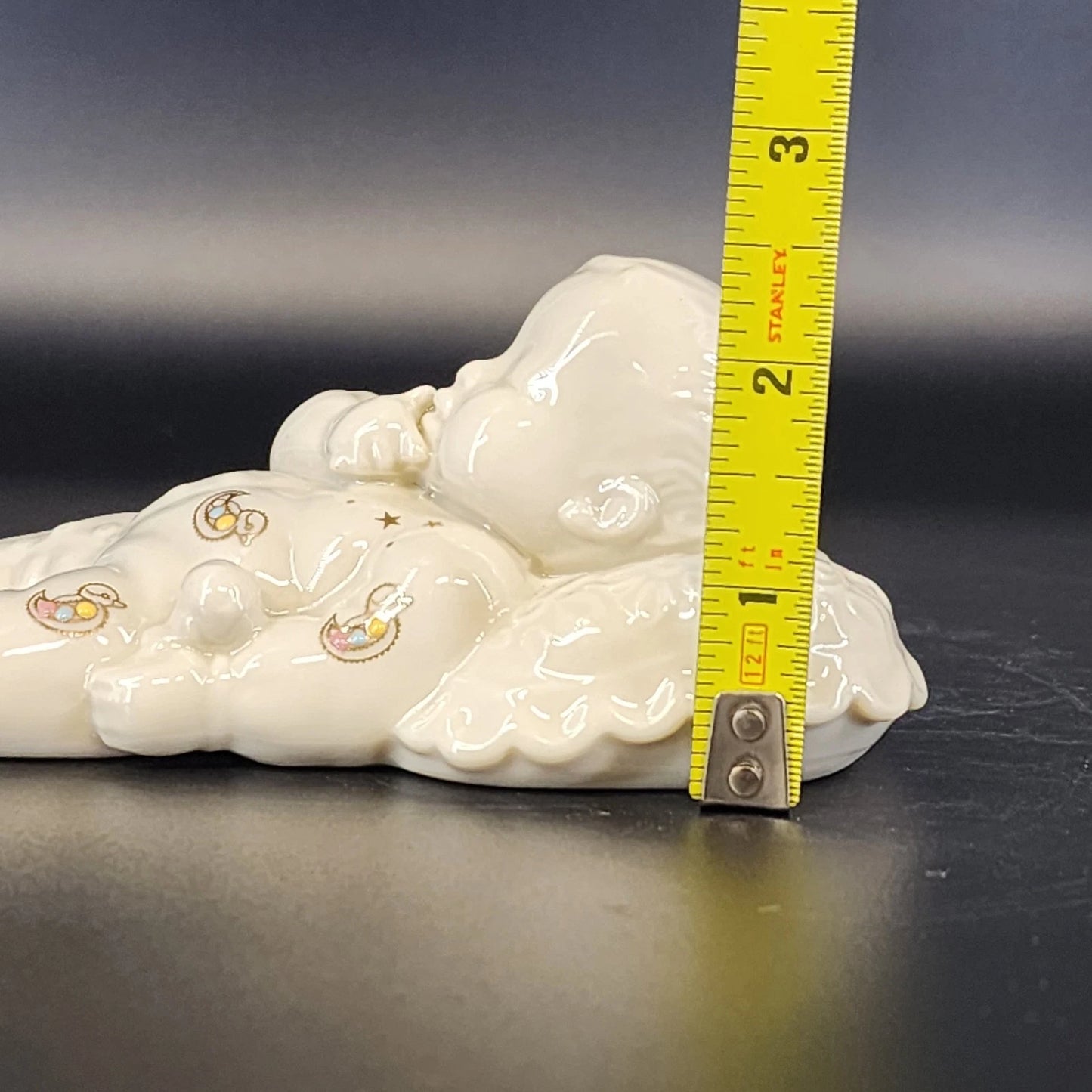 Lenox Hush Little Baby Figurine Sleeping Infant Porcelain New Baby Gift 1996