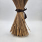 Large Dried Wheat Sheaf Bundle Brown Ribbon Tabletop Decor 19" Rustic Farmhouse