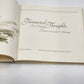 Treasured Thoughts For Today Tomorrow and Always a Hallmark Book 10.5" 1974 USA