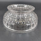 Imperial Glass Monticello Waffle Block Footed Candy Dish 6.25" x 2.75" Vintage