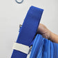 Ricardo Beverly Hills Blue Expanding Duffle Bag Travel Shoulder Tote Foldable