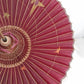 Japanese Wagasa Oiled Paper Umbrella Purplish Red Waterproof 39" Parasol Vintage
