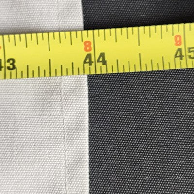 Solid Grey Tablecloth Table Cover Linen Fabric Overlock Hem Square 44"