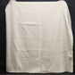 Beige Tablecloth Table Cover with Waffle Woven Weave Pattern Polyester 58" x 82"
