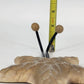 Wooden Starfish Wall Hanger 2 Hook Coastal Nautical Beach Decor