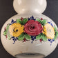 Vestal Alcobach Portugal Jug Vase Flowers Pot Belly Hand Painted Ceramic Pottery