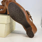 Sonoma Daunt Platform Sandals Women's Sz 8.5 Brown Leather 3.5" Block Heel NWT