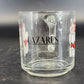 Lazzie Bear Clear Glass Mug Anchor Hocking Lazarus Dept Store Advertising 1989