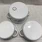 Corelle Coordinates Callaway 6 Pc Mini Stock Pots Porcelain Enamel on Steel NOS