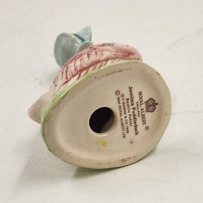 Royal Albert Beatrix Potter Jemima Puddleduck Figurine 1989 Beswick England