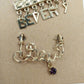 Gold Tone Name Brooch BEVERLY & Name Pendant BEV Vintage Personalize Jewelry