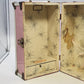 Pink Cass Toy Doll Trunk Wardrobe Case Clothes Accessories Storage 12" Vintage