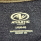 Athletic Works Men's Large Sweatshirt Fleece Ragland Crewneck Pullover Navy