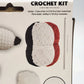 Peanuts Snoopy Crochet Kit DIY Craft Yarn Needle Stuffing Complete New Sealed