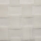 White Rectangle Tablecloth 52" Windowpane Checkered Striped Pattern Square