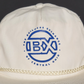 The Builders Exchange of Central Ohio White Hat High Profile Cap Snapback Sized