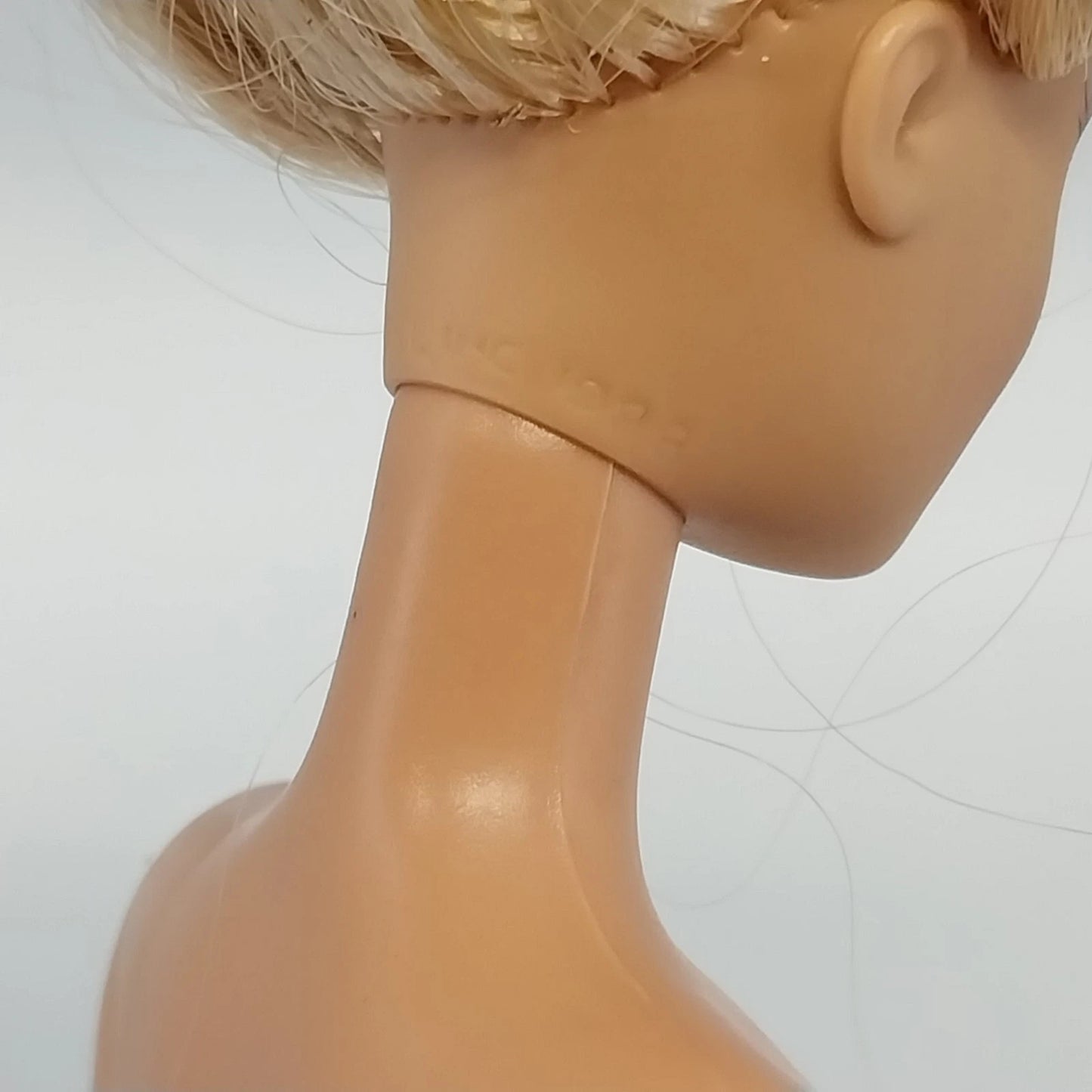 Mattel Barbie Blonde Doll 1998 Head 1999 Body Blue Eyes Bendable Knees Vintage