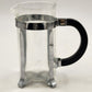 Bodum Chambord French Press 12oz 8-Cup Coffee Maker Black Clear 7.5" Original