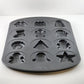 Wilton Various Shape Baking Cookie Sheet Style Pans Black Non-Stick Easy Release