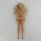 Barbie Doll Mattel 1998 Head 1999 Body Nude Belly Button Blonde Blue Eyes