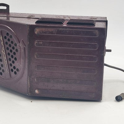 Truetone Car Radio Tube Type 1950 Era Serial A901207 Chrome Face Bakelite Knobs