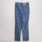 LA Blues Size 10 Denim Jeans Medium Wash Slim Fit 100% Cotton Classic Vtg Mexico