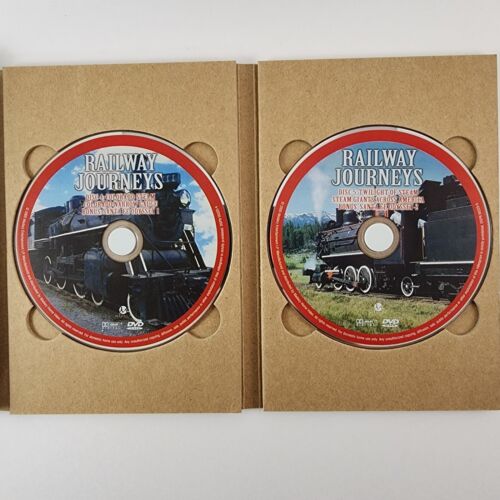 Railway Journeys The Vanishing Age Of Steam 5 DVD Set Madacy Railroad Video