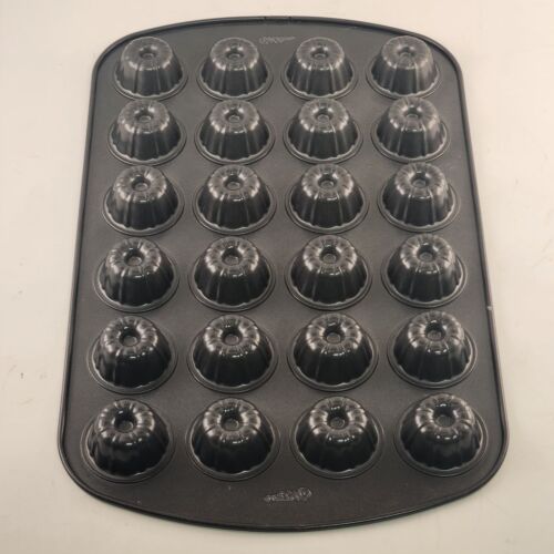 Wilton Bundt Mini Cakes Pan 24 Non-Stick Cavities Pan Size 16" x 10"