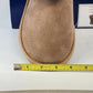 Falls Creek Sasha III Slipper Boots Womens 7 Sherpa Lined Sand
