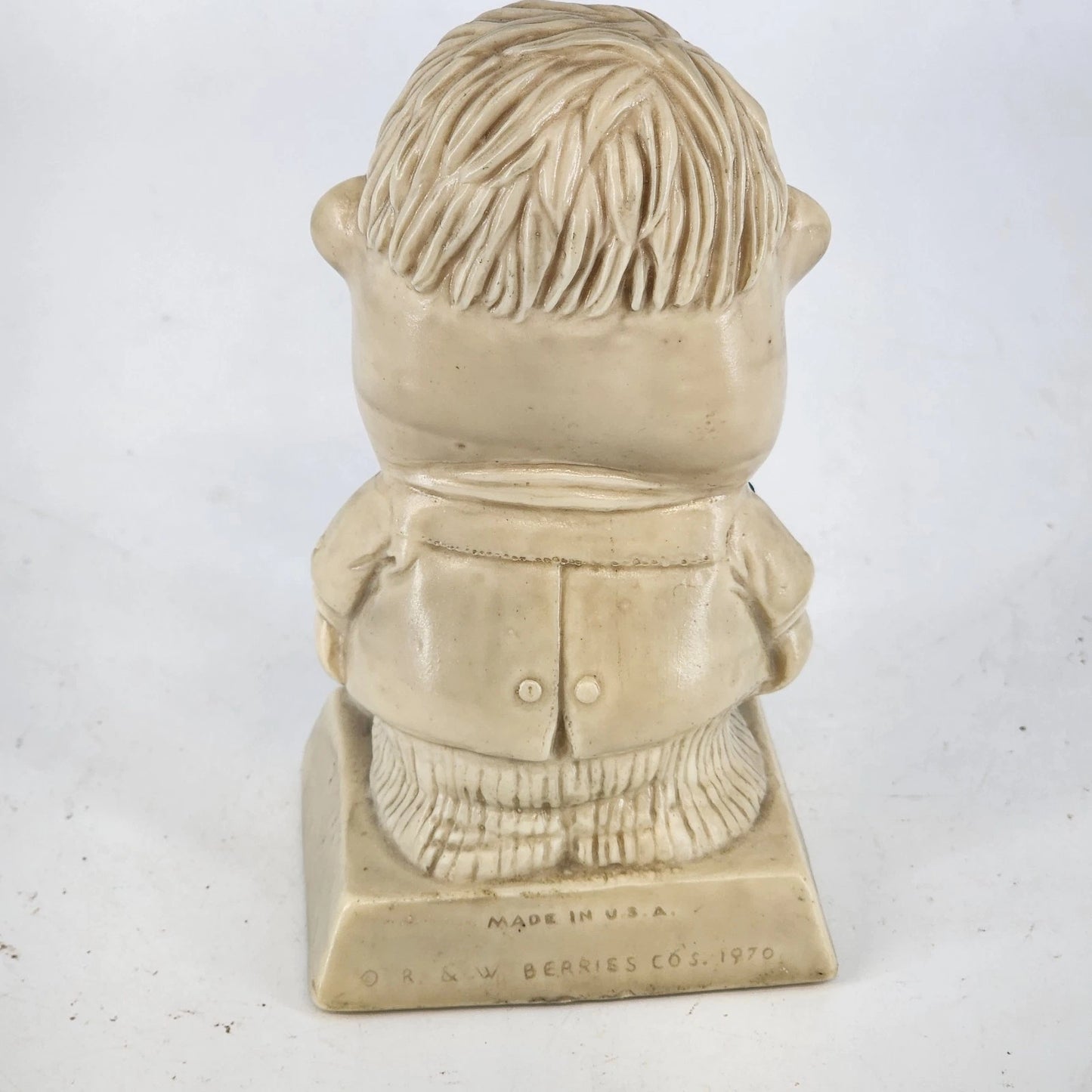 Vintage Russ Berrie Worlds Best Father Sillisculpt Figurine 1970s